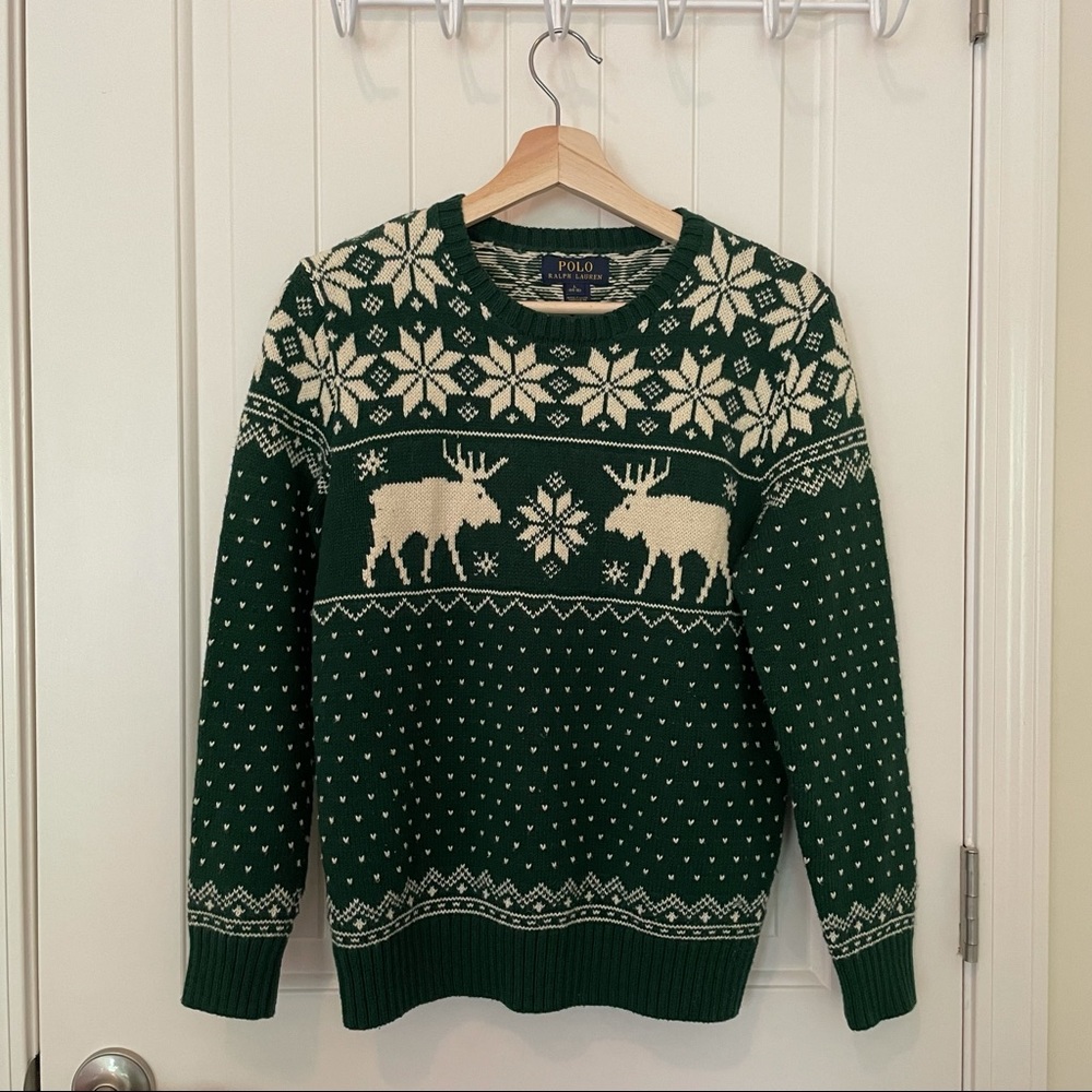 Polo Ralph | Lauren Reindeer Holiday Sweater